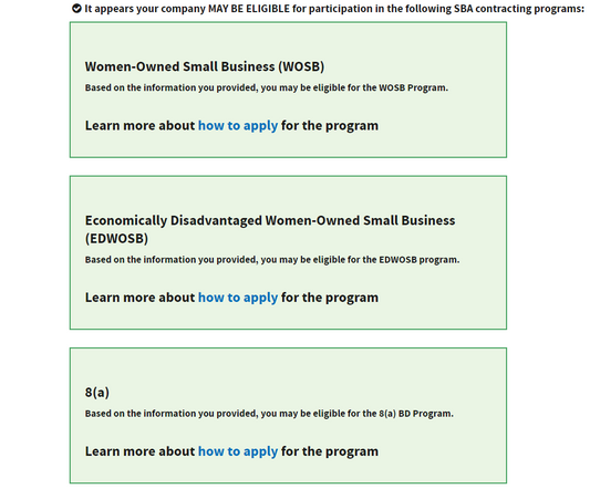 Business Certification Assistance